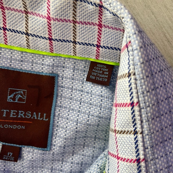 TATTERSALL- 100% cotton button down - Picture 5 of 8